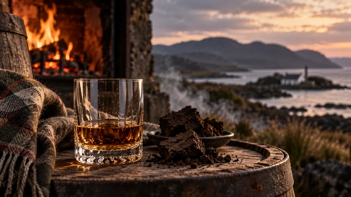 Peated whisky: Zašto neki viskiji imaju ukus dima i treseta?